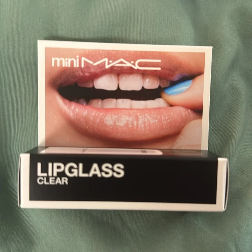 🆕 MAC Cosmetics LIPGLASS CLEAR / MINI M·A·C